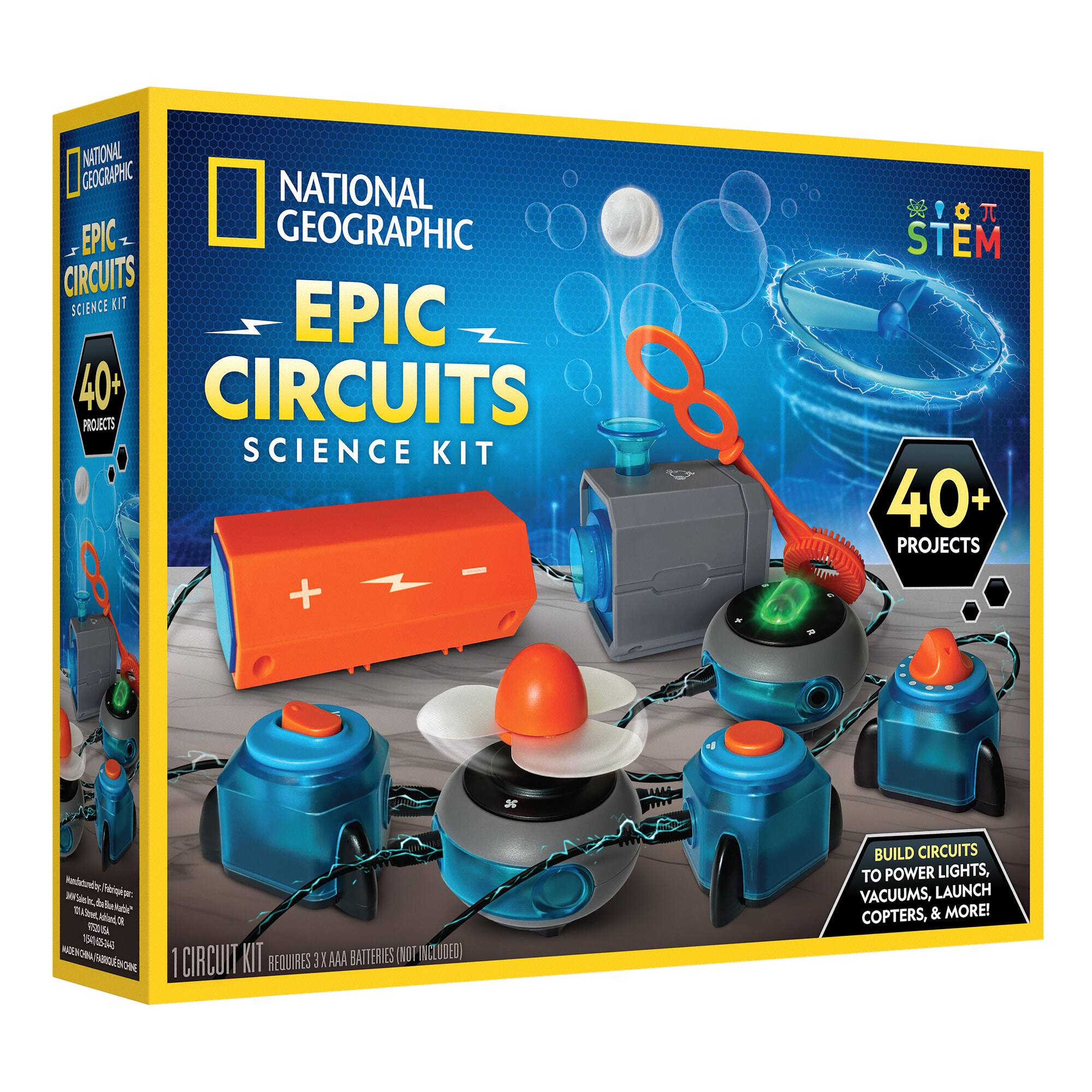 National Geographic™ Epic Circuits Science Kit